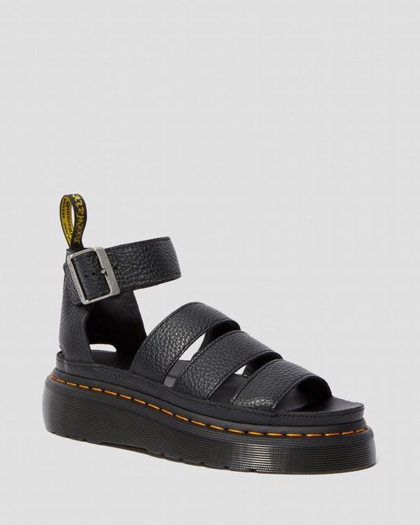 Dr Martens Dámské Sandály Clarissa Ii Platform Černé, CZ-047913